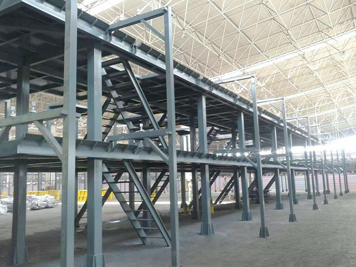 鋼結構平臺施工后質量檢測