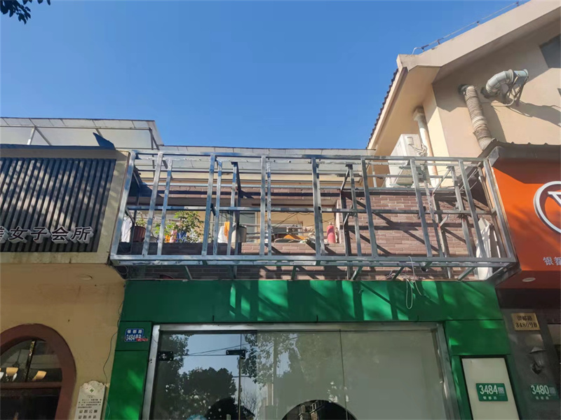 太湖縣商戶廣告牌安全檢測案例
